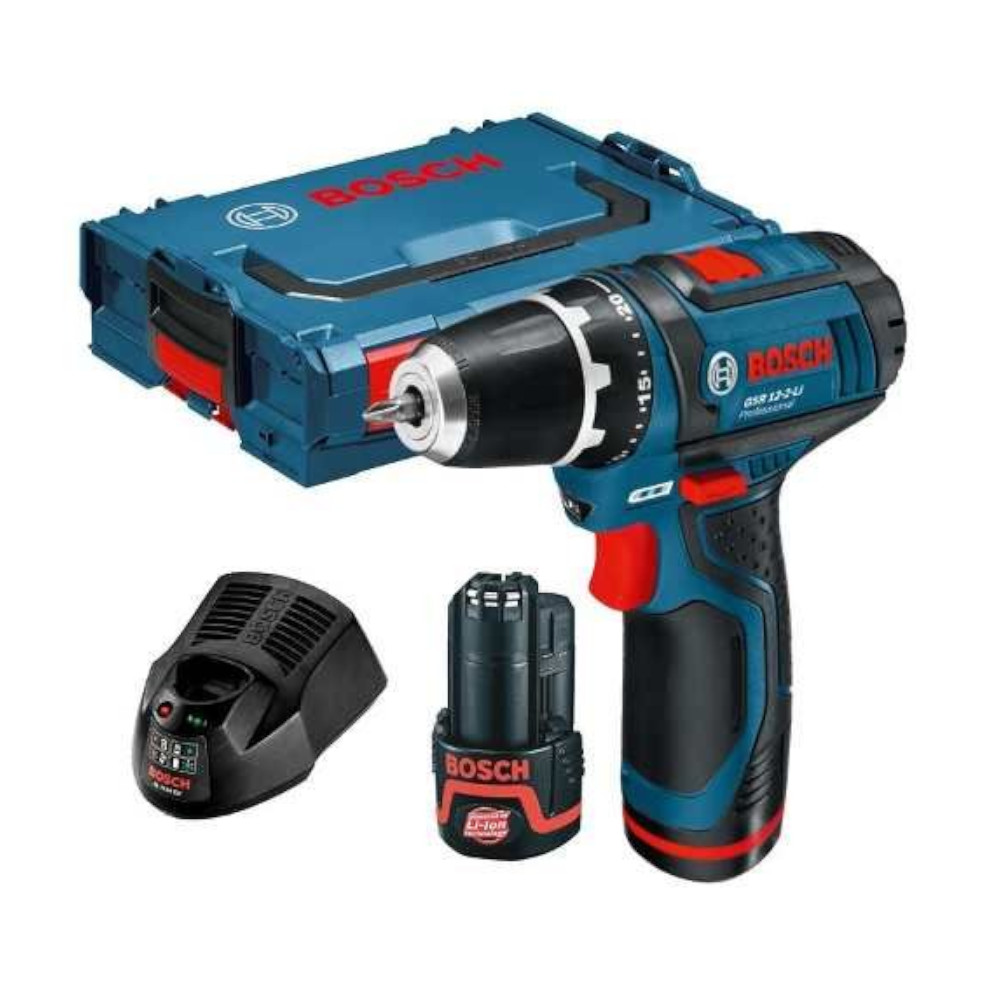 Imagem do produto Bosch Parafusadeira a Bateria Industrial GSR12-2 220V 0601918JE0