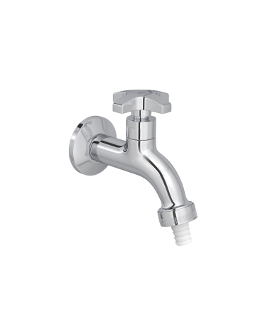 Imagem do produto Torneira para Jardim e Tanque com Adaptador de Mangueira Cromado