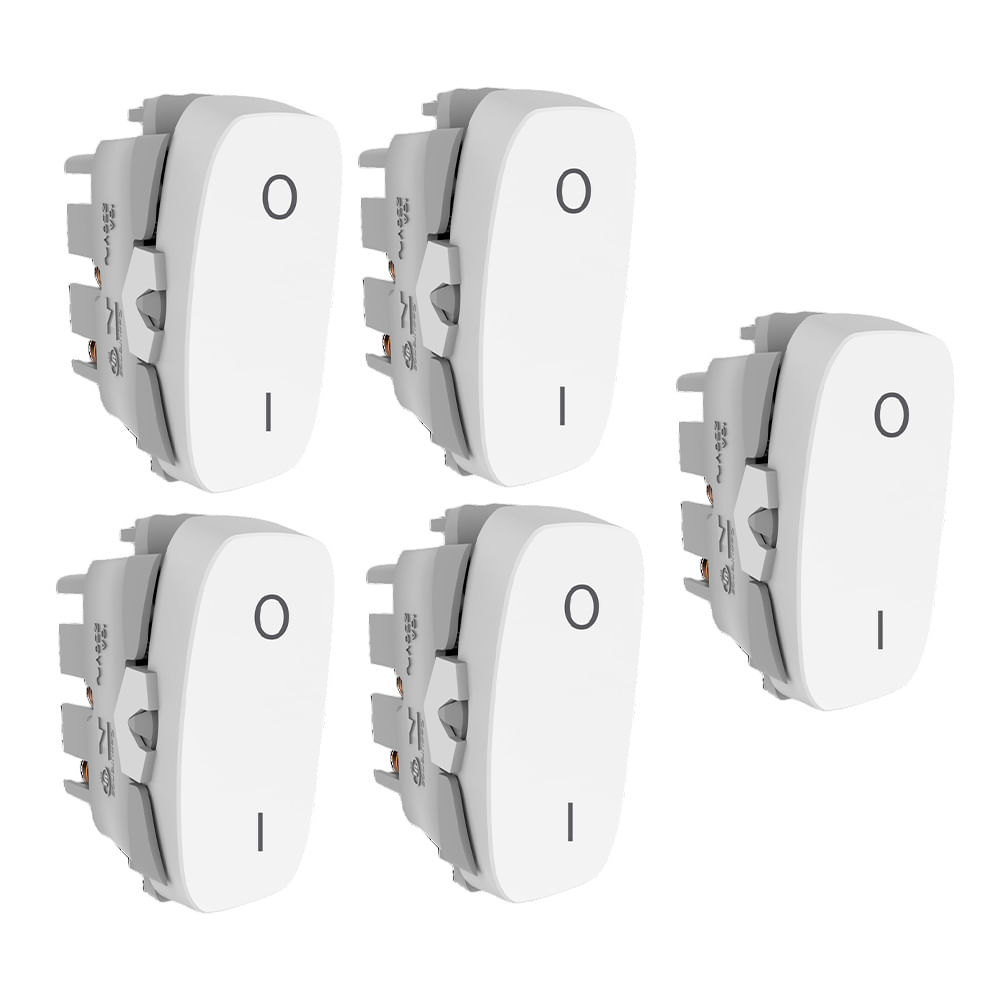 Imagem do produto Alumbra Módulo 1 Interruptor Bipolar Simples Gracia