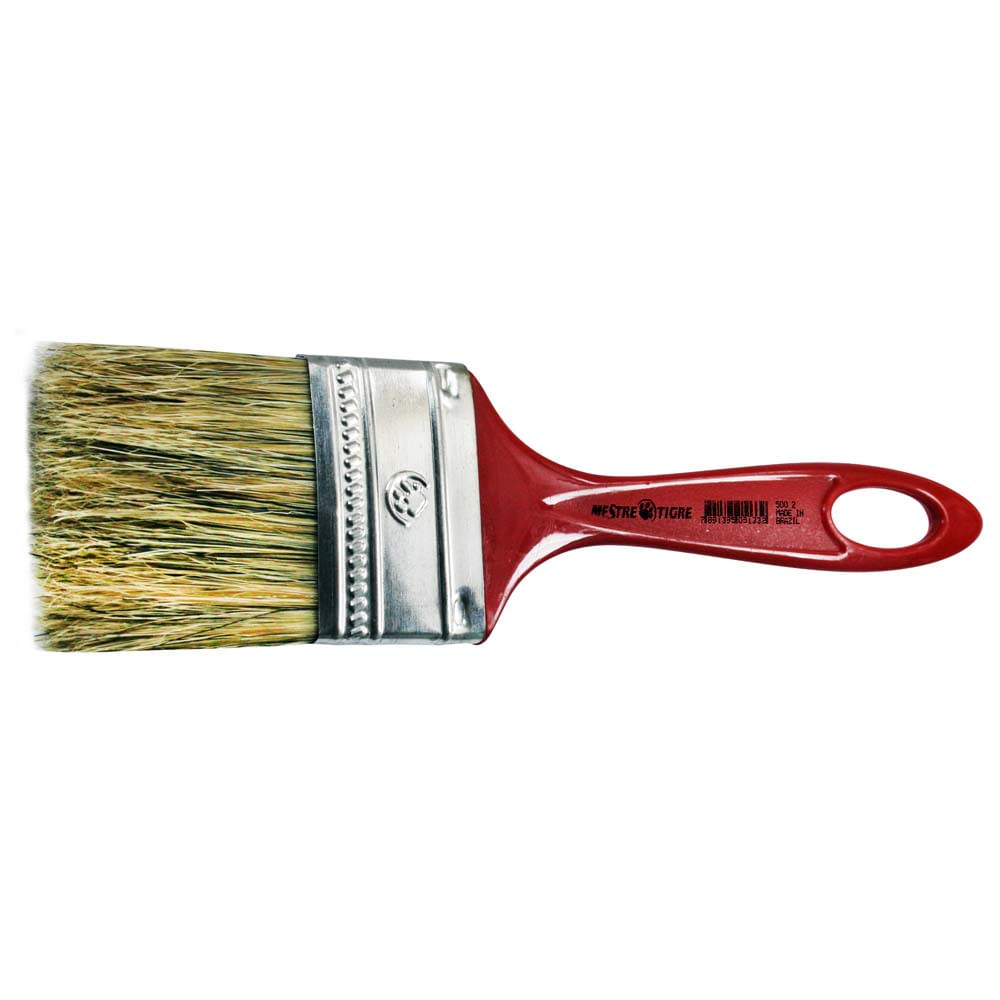 Imagem do produto Pinceis tigre Trincha 500 1/2" Vermelha Tigre