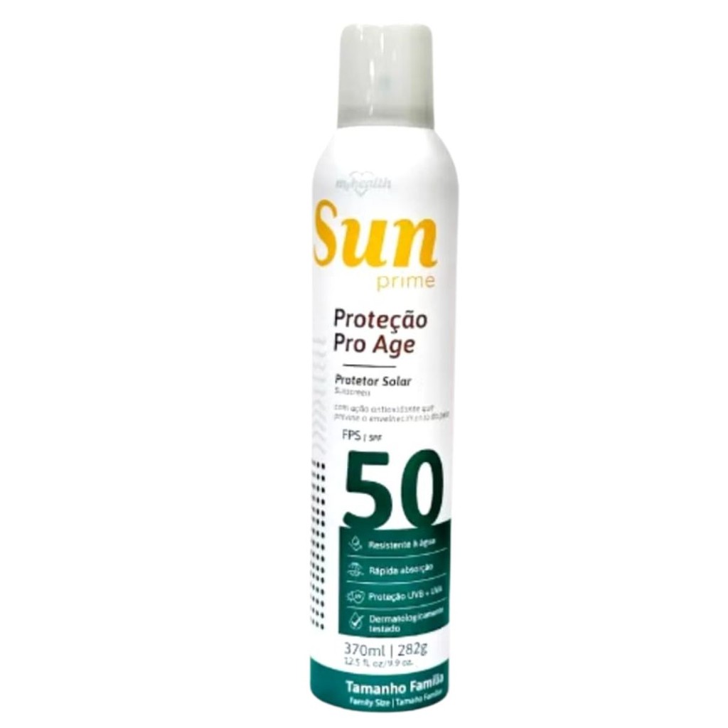 Imagem do produto Mac Loren Protetor Solar AE FPS50 Sun Prime 370 ml