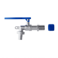 Imagem do produto Blukit Torneira/Registro de Esfera TANQUE/JARDIM ACESSO RESTRITO 3/4" X 1/2"