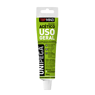 Imagem do produto Silicone Acético Incolor Unipega 50g