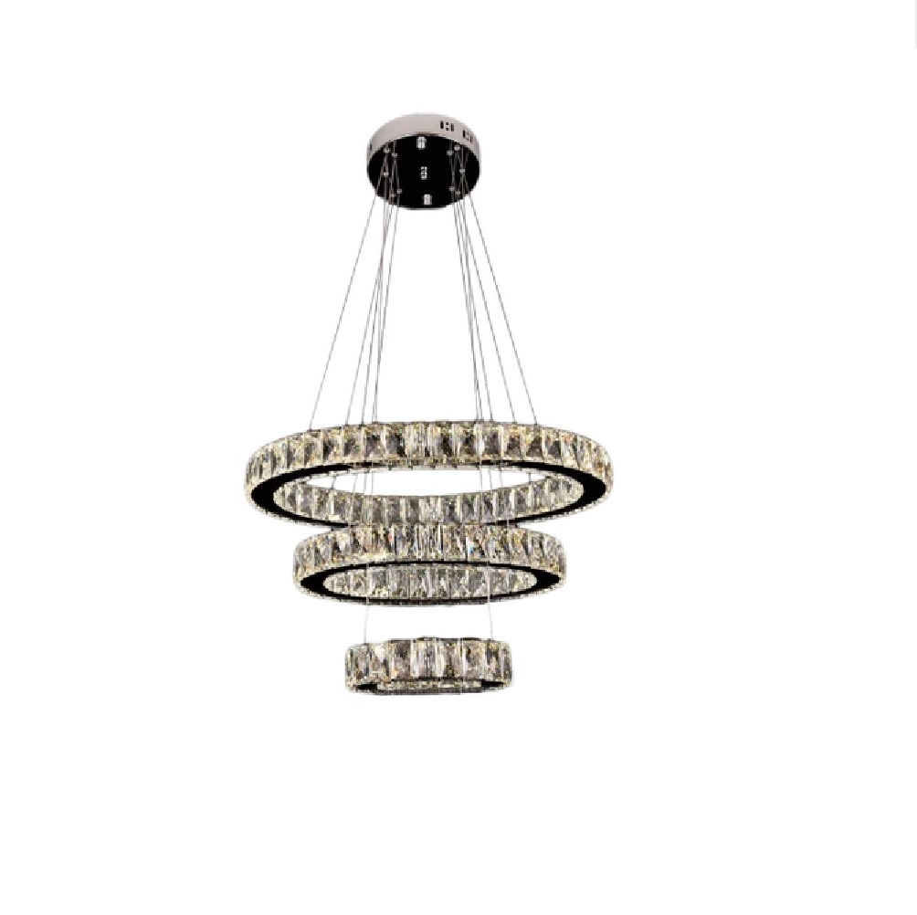 Imagem do produto Sindora Pendente 20 x 40 x 60 cm 80W 4000K Cromado DCD00101