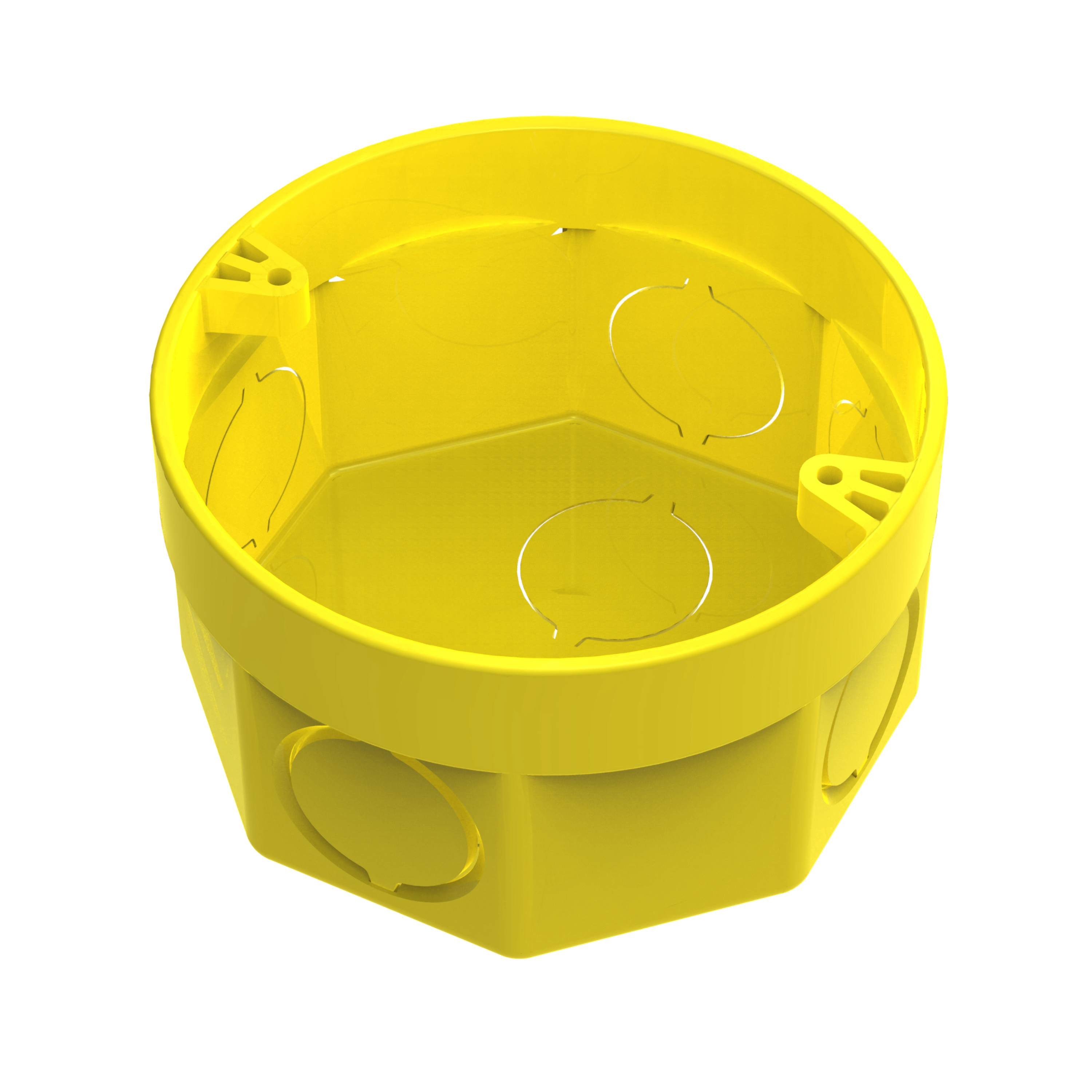 Imagem do produto Tigre Caixa de Luz PVC Octagonal Amarela Tigreflex 3x3