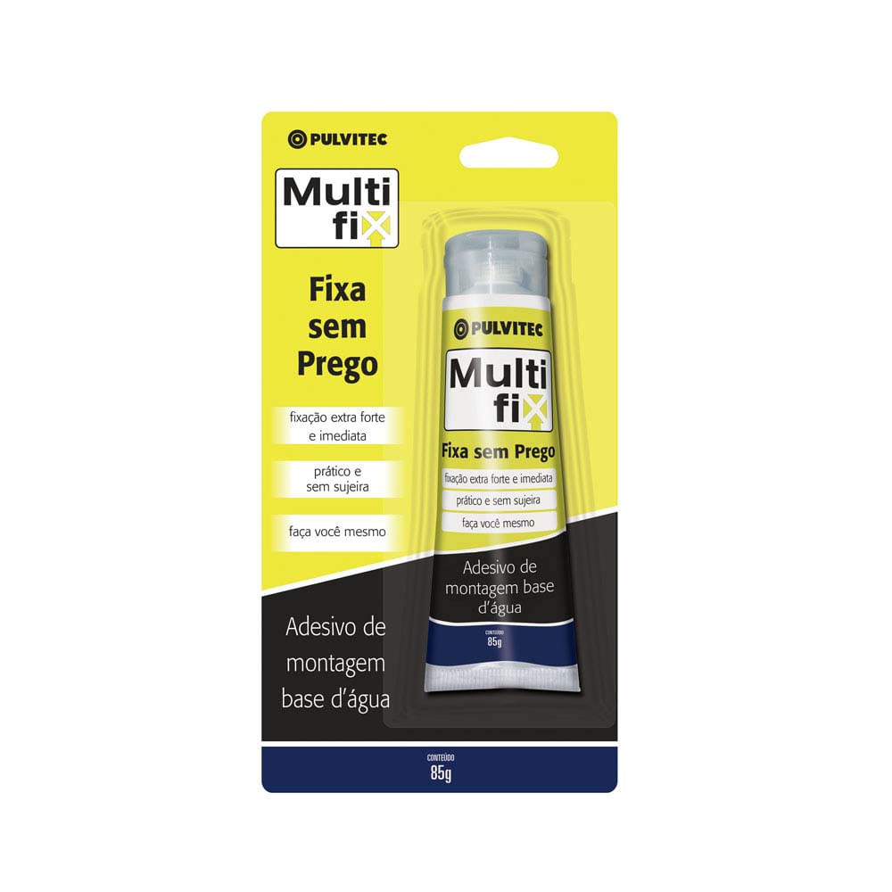Imagem do produto Pulvitec Adesivo Multifix sem Prego 85 g