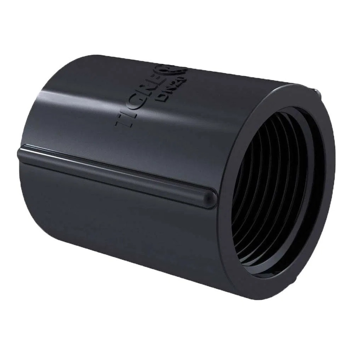 Imagem do produto Fortral Luva Preta Rosca 1/2" Eletrointer