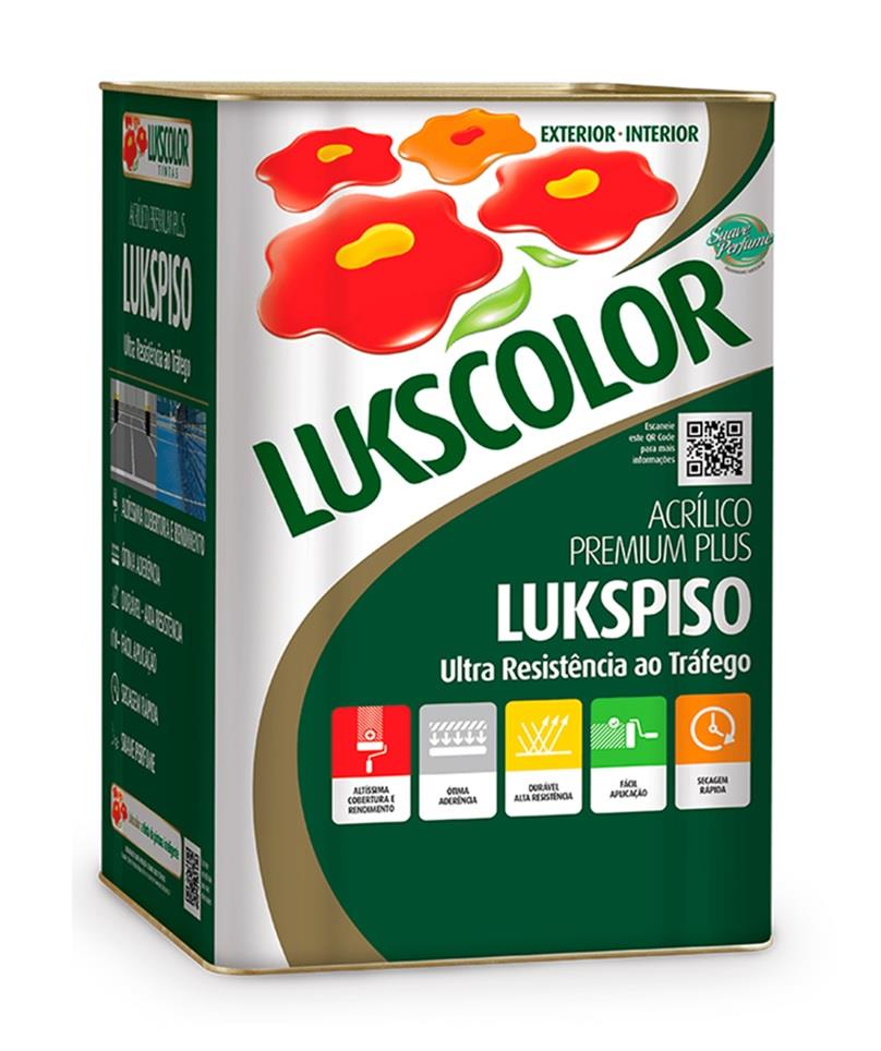 Imagem do produto Lukscolor Tinta para Piso Lukspiso Verde 18L