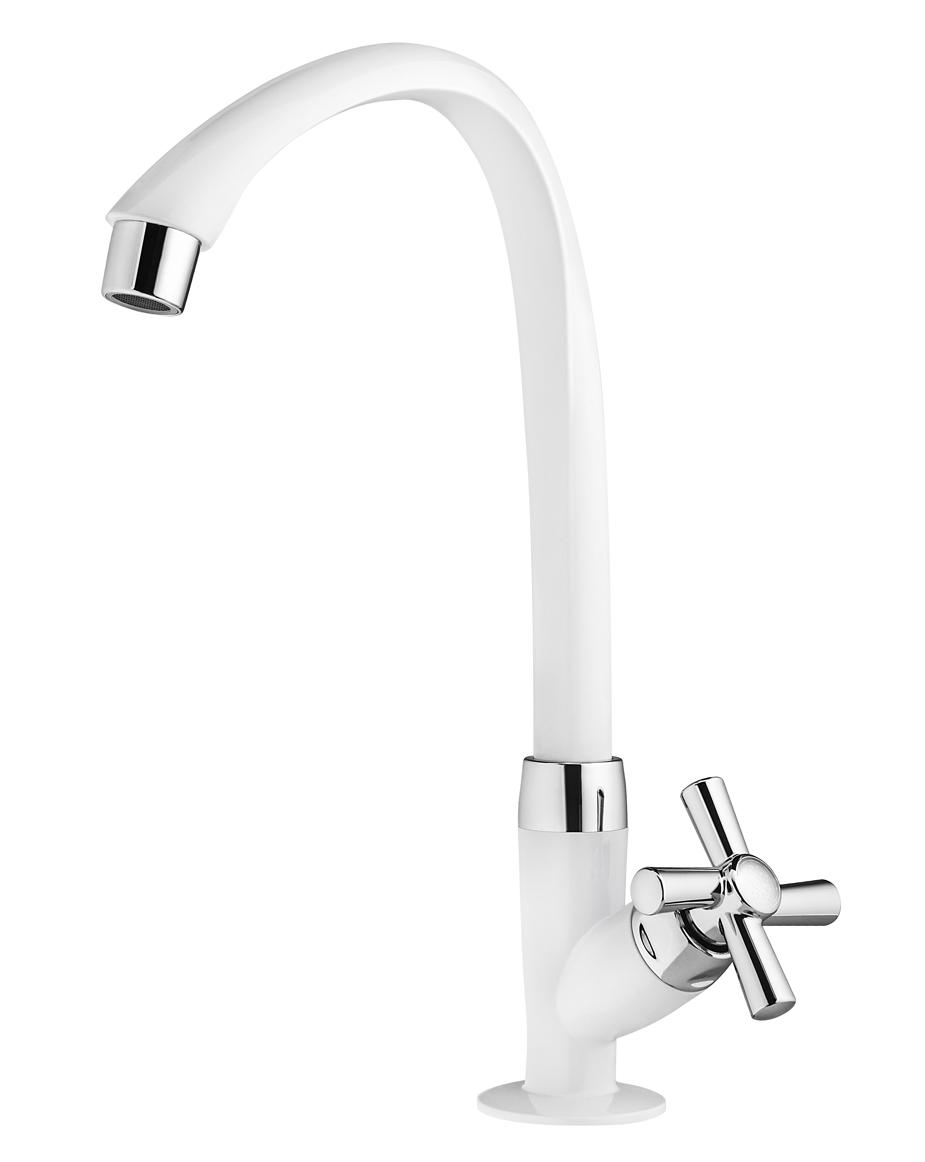 Imagem do produto Tigre Torneira de Cozinha com Mesa Alta Bico Móvel Cross 1/2"