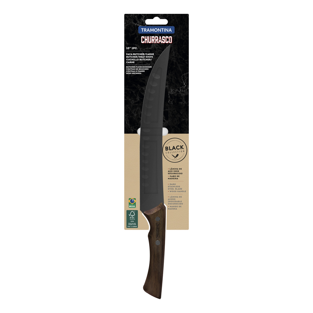 Imagem do produto Tramontina Faca Butcher 10" Churrasco Black