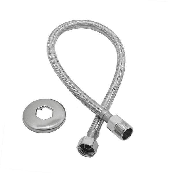 Imagem do produto Engate Flexível Ribeiro Metais 40cm Cromado