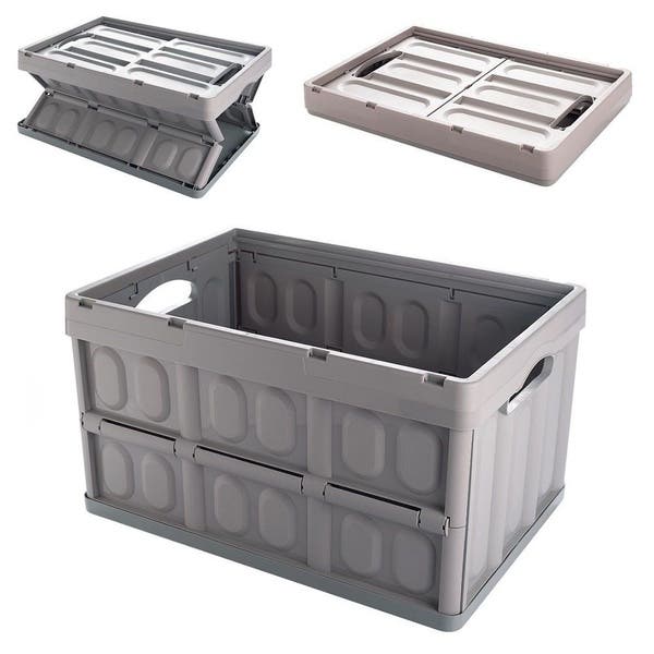 Imagem do produto Caixa Organizadora Dobrável Plasútil Eco 12L Preta
