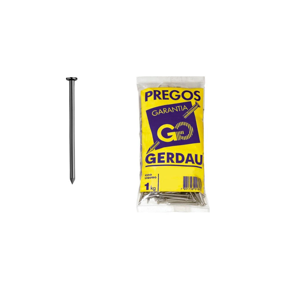 Imagem do produto Gerdau Prego Polido 20 x 48