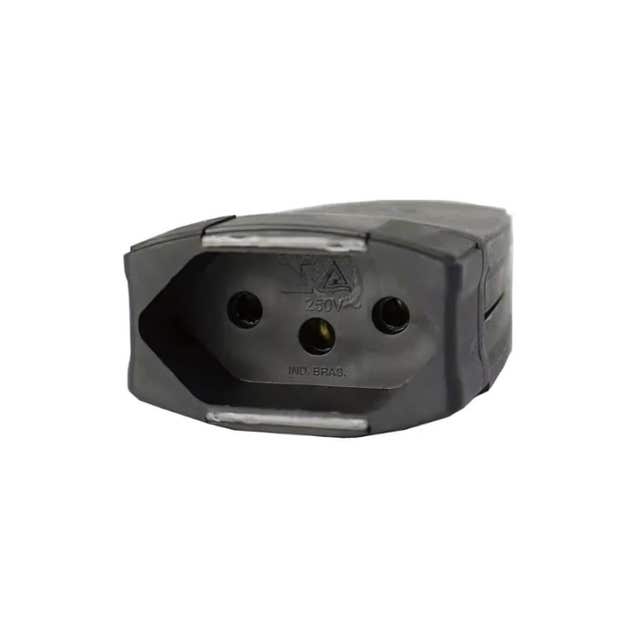 Imagem do produto Pial Legrand Plug Fêmea Prolongador 2P+T 20A Preto