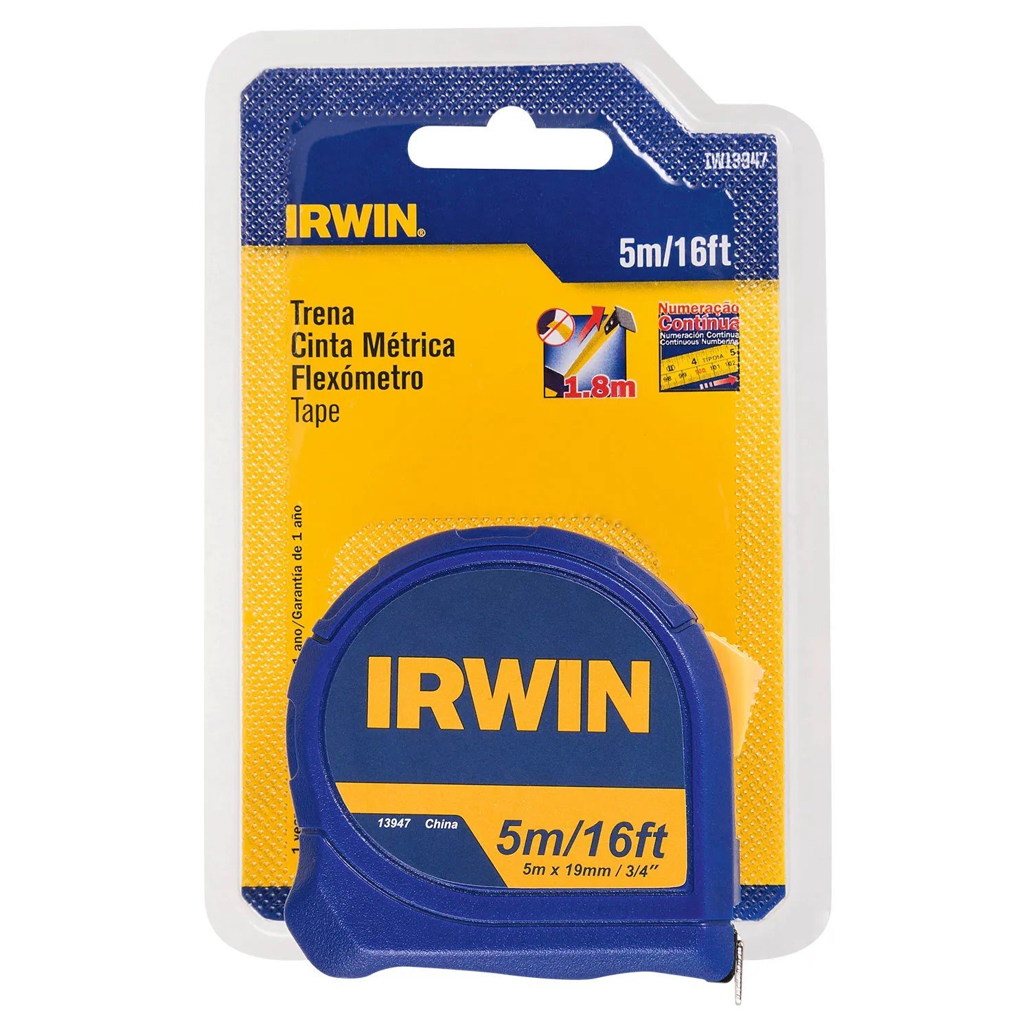 Imagem do produto Trena Standard 5m Irwin