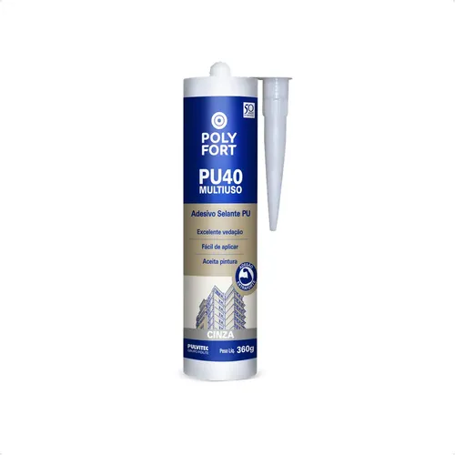 Imagem do produto Adesivo Selante PU40 Multiuso Cinza 360g Pulvitec
