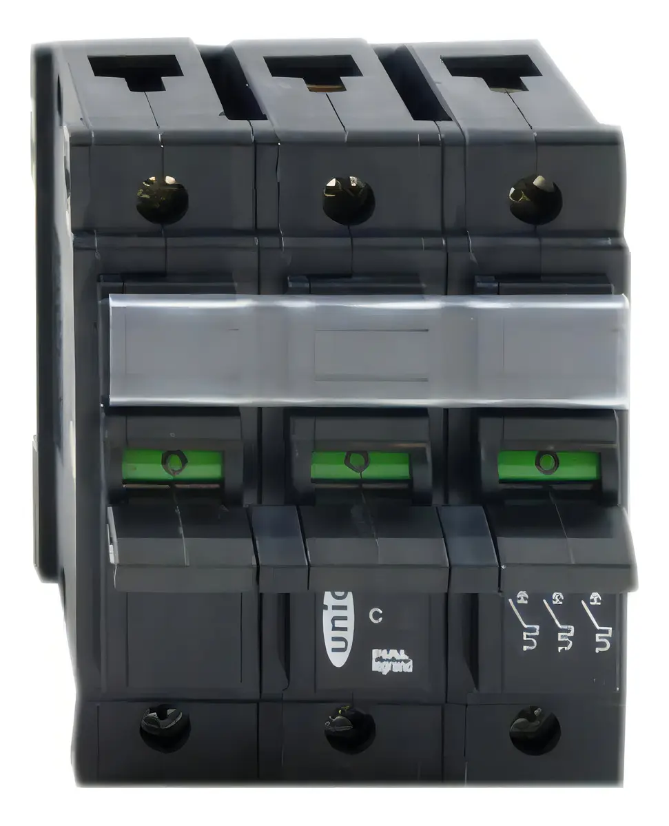 Imagem do produto Pial Legrand Disjuntor Tripolar 50A Unic Preto NEMA