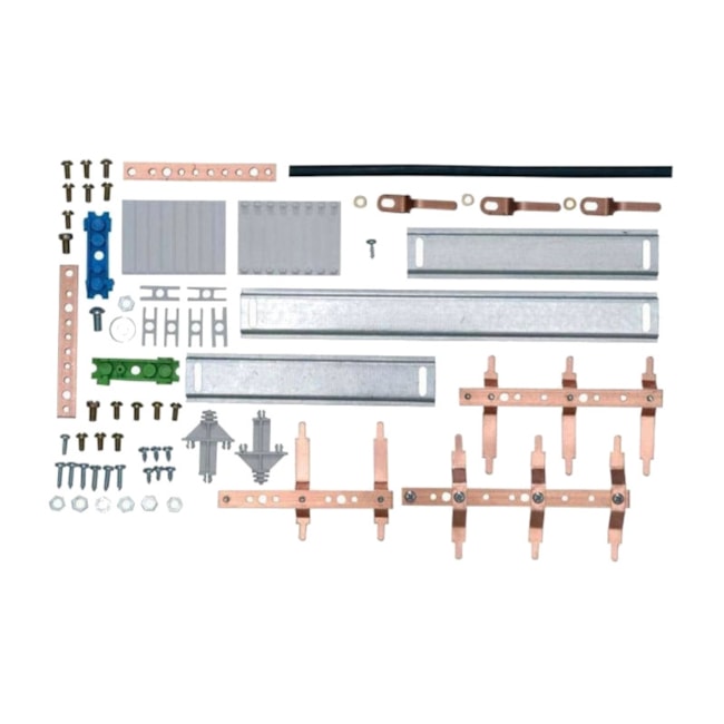 Imagem do produto Pial Cemar Legrand Kit Barramento Trifásico 100A para 44 Disjuntores DIN