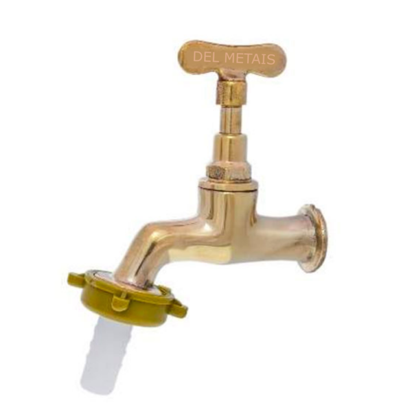 Imagem do produto Torneira de Jardim Ribeiro Metais Amarela Modelo 1128