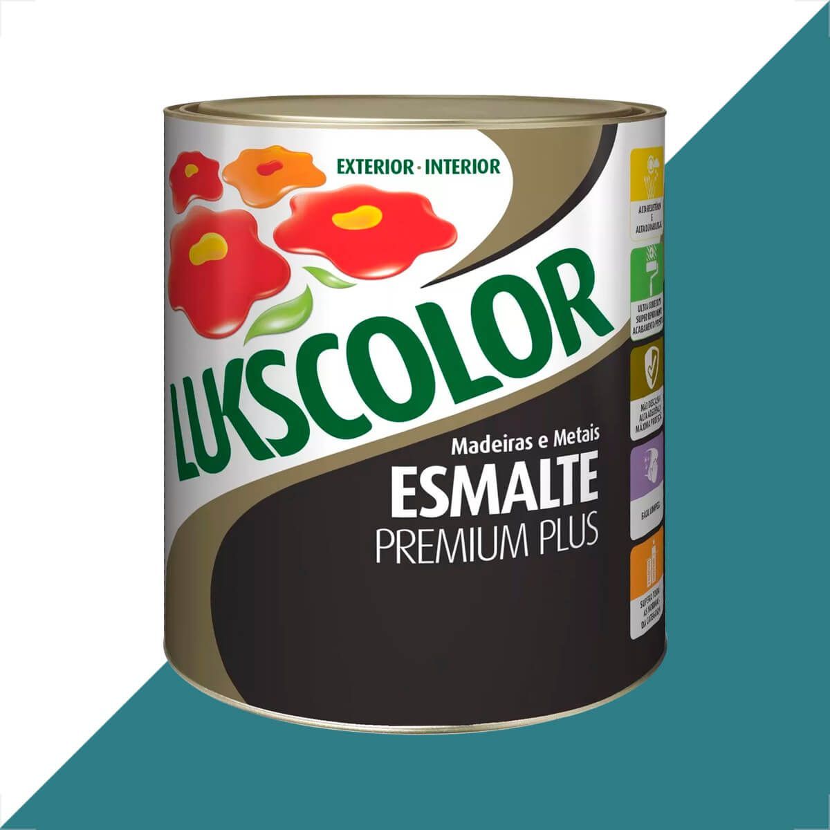 Imagem do produto Lukscolor Esmalte Sintético Premium Azul Celeste 900ml