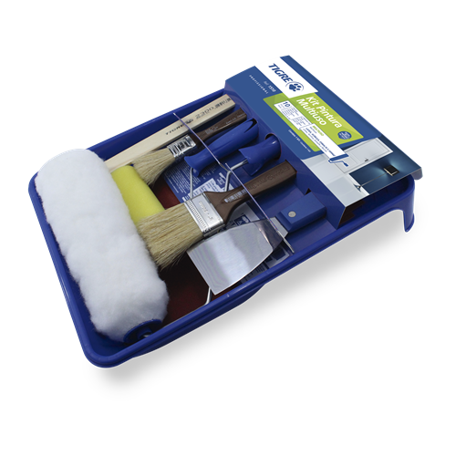 Imagem do produto Kit para Pintura Multiuso 1510 Tigre Profissional Acessórios 10 peças