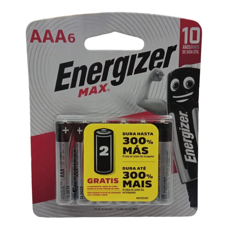 Imagem do produto Pilha Energizer Max Palito AAA