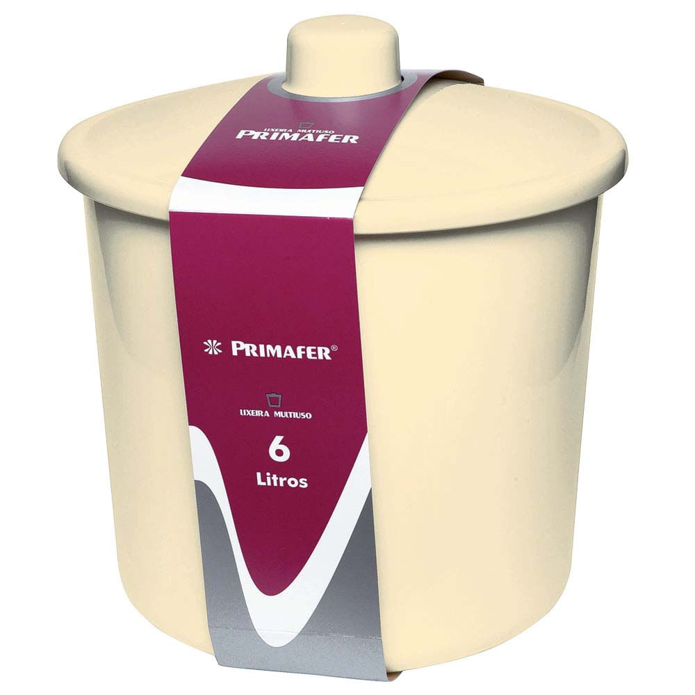 Imagem do produto Atlas Lixeira Multi Uso 6L BG Primafer