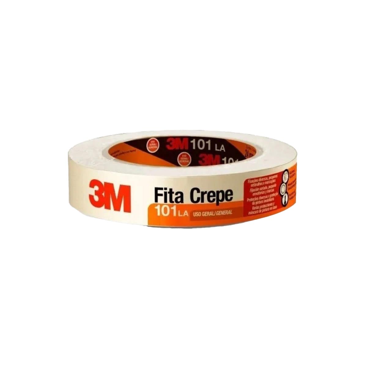 Imagem do produto 3M Fita Crepe Tartan 101LA 24mm x 50m