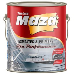 Imagem do produto Esmalte Sintético Martelado Cinza Claro 3,6L MAZA-1058