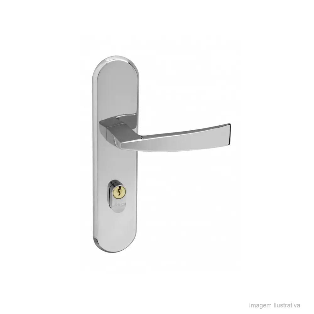 Imagem do produto Aliança Fechadura 4141 Elegance Externa Cromada