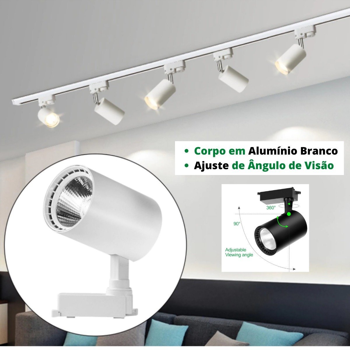 Imagem do produto Nobre Trilho 4 Milan 20 X 36 X 1,43 Pfxcobxcob
