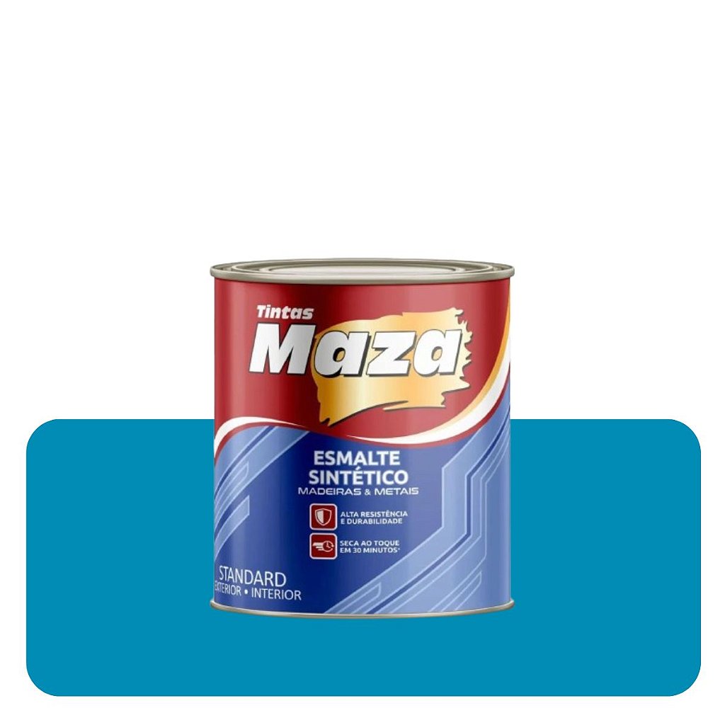 Imagem do produto Maza Esmalte Sintético Brilhante Azul Mar 225ml