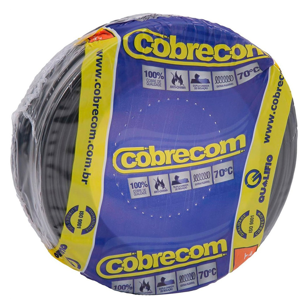 Imagem do produto Cabo Flexível Maxcopper 16.0mm Preto (Rolo 100m)