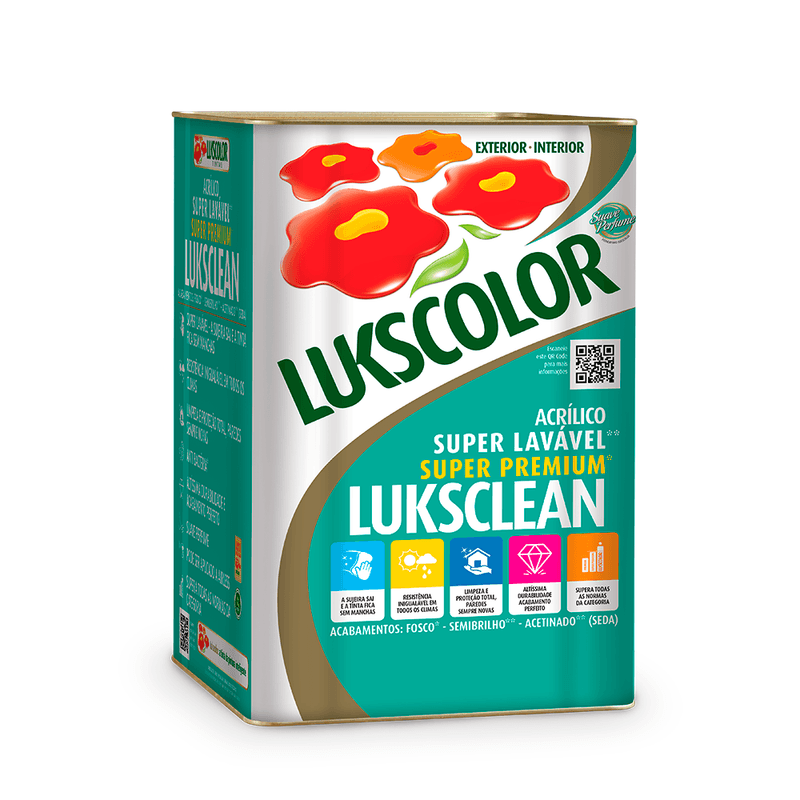 Imagem do produto Lukscolor Tinta Acrílica Premium Luksseda Gelo 18L