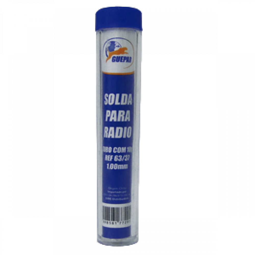 Imagem do produto Guepar Solda para Rádio 63/37 Tubo com 10 g 1,00 mm
