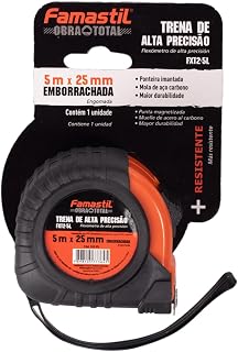 Imagem do produto Trena Emborrachada Famastil Foxlux T2-5L 5m x 25mm
