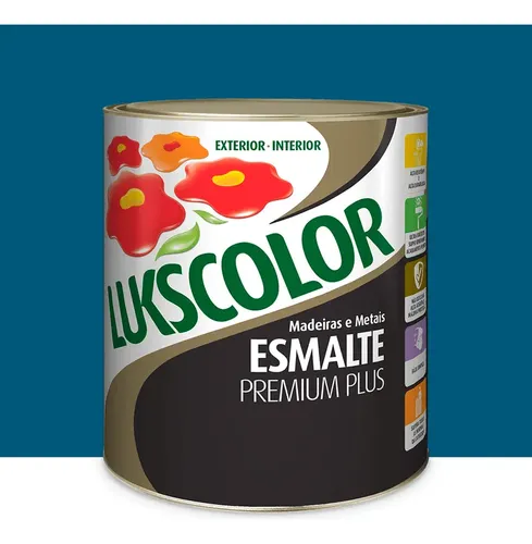 Imagem do produto Lukscolor Esmalte Sintético Premium Azul França 225ml