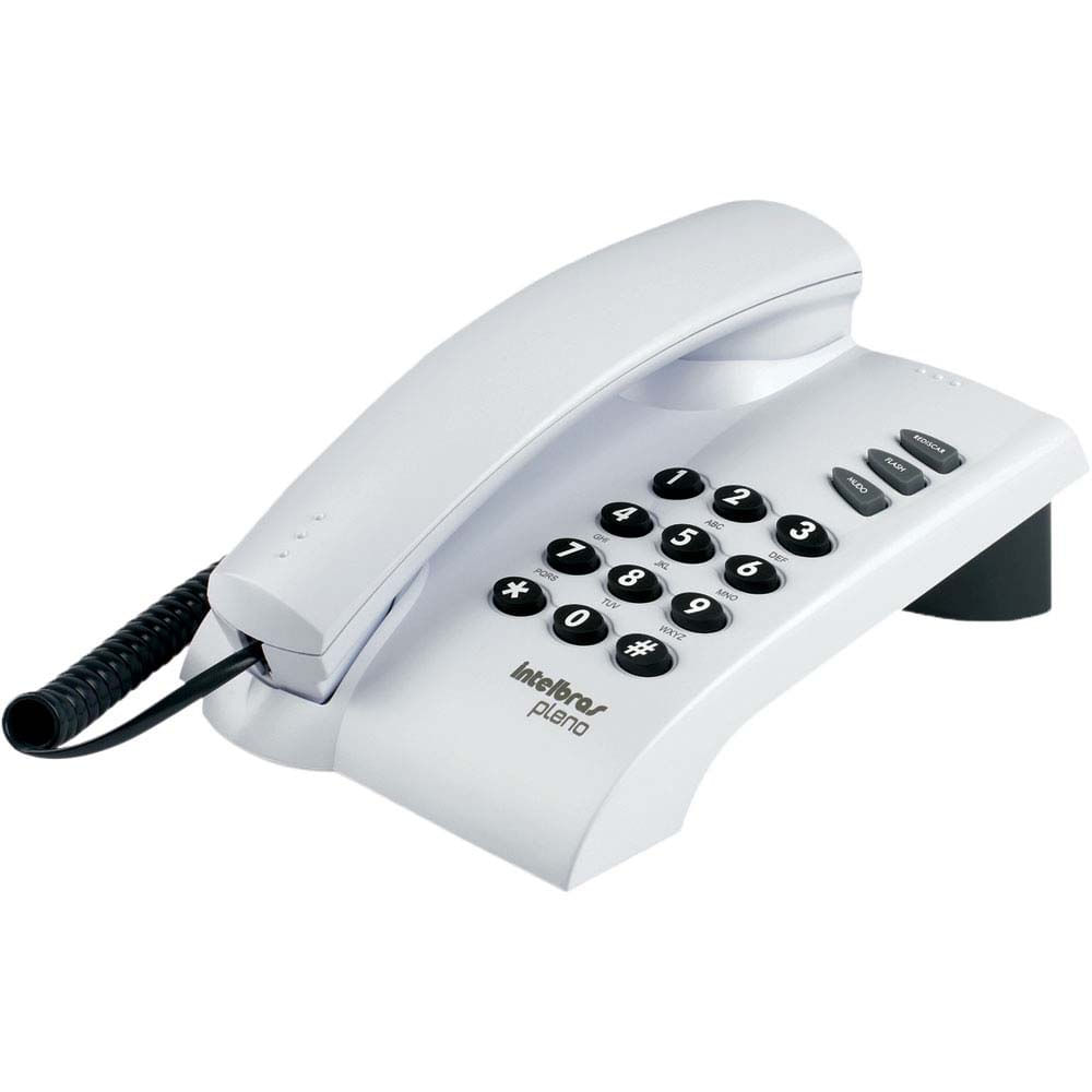 Imagem do produto Intelbras Telefone de Mesa Cinza Ártico Pleno