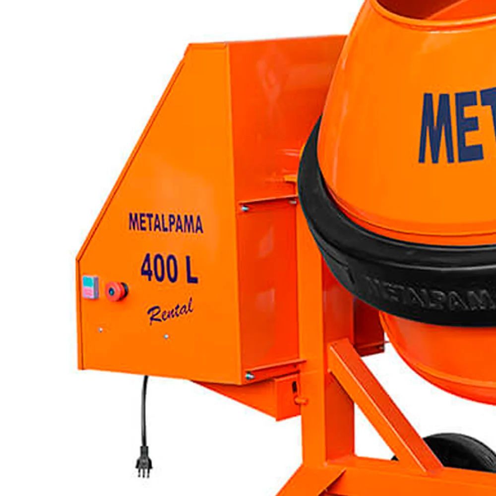 Imagem do produto Mix Betoneira Metalpama 400 com Motor Monofásico