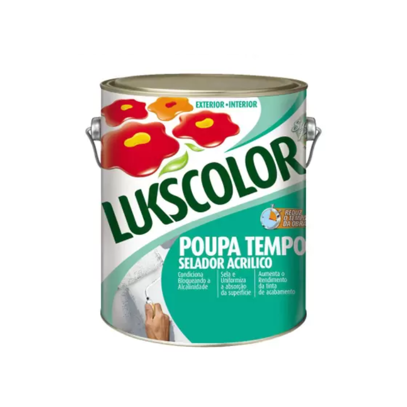Imagem do produto Lukscolor Selador Acrílico Branco 3,6 Litros