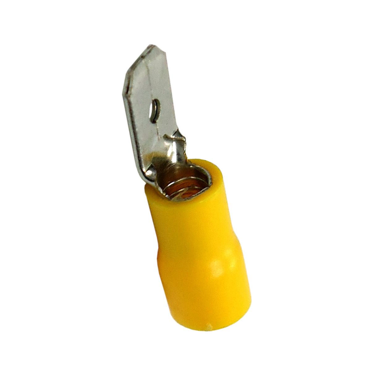 Imagem do produto Terminal Macho 6,3mm Guepar Fio 4,0-6,0mm Amarelo