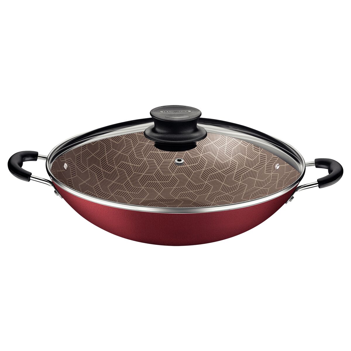Imagem do produto Tramontina Panela Wok 36cm 6,6 Litros Paris Vermelha