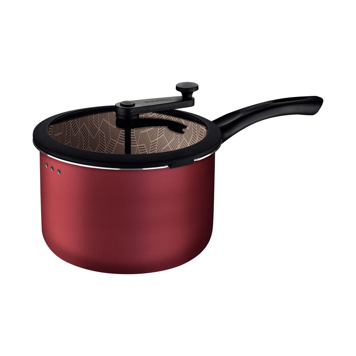 Imagem do produto Tramontina Pipoqueira em Alumínio com Revestimento Antiaderente Starflon Max Paris 22cm Vermelha