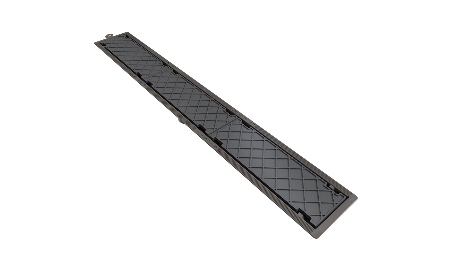 Imagem do produto Krona Ralo Linear PVC Sifonado 75cm com Saída Central Oculto