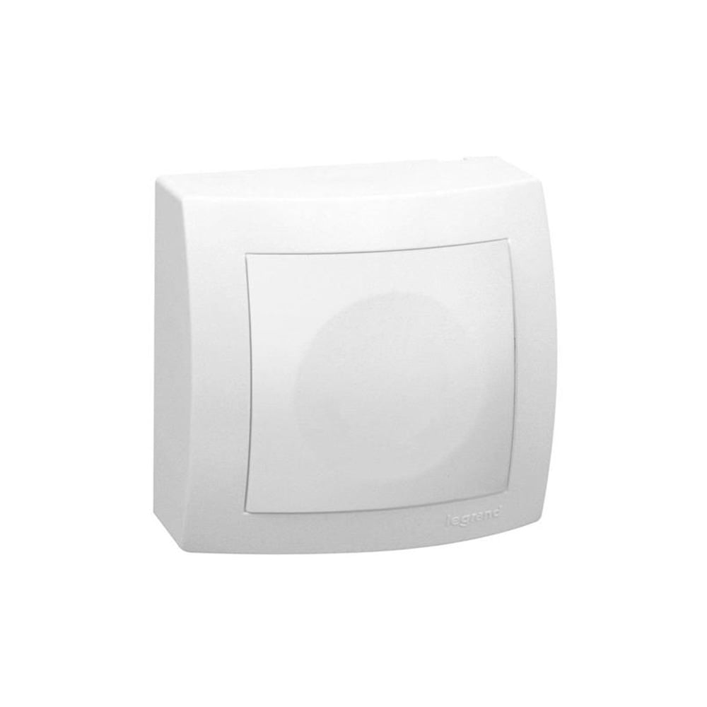 Imagem do produto Pial Legrand Conjunto de Sobrepor Placa Cega com Saída para Fio Sistema X Branco