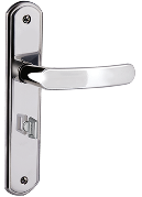 Imagem do produto Fechadura Inox Premium para Banheiro Polida Aliança 2800/31