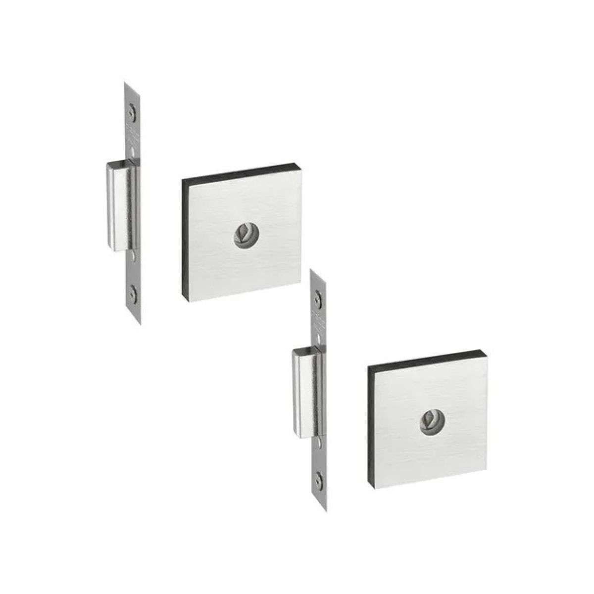 Imagem do produto Pado Trava Tetra SM 1500 Roseta Quadrada Cromo Acetinada