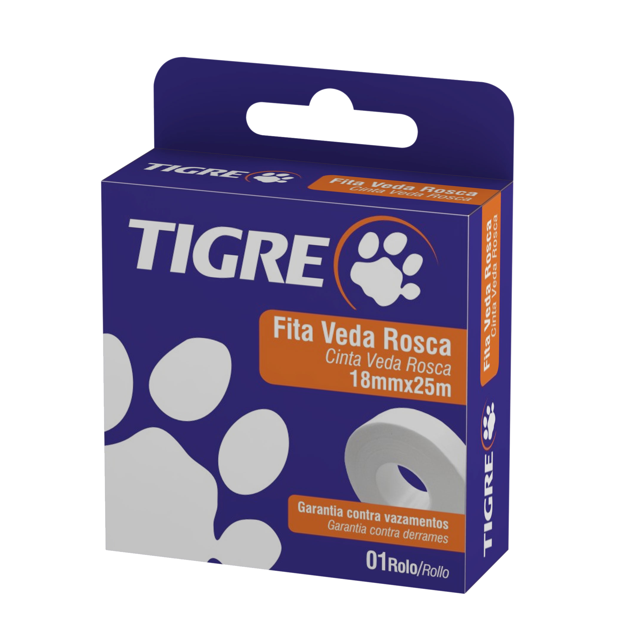 Imagem do produto Tigre Fita Veda Rosca 18mm x 50m