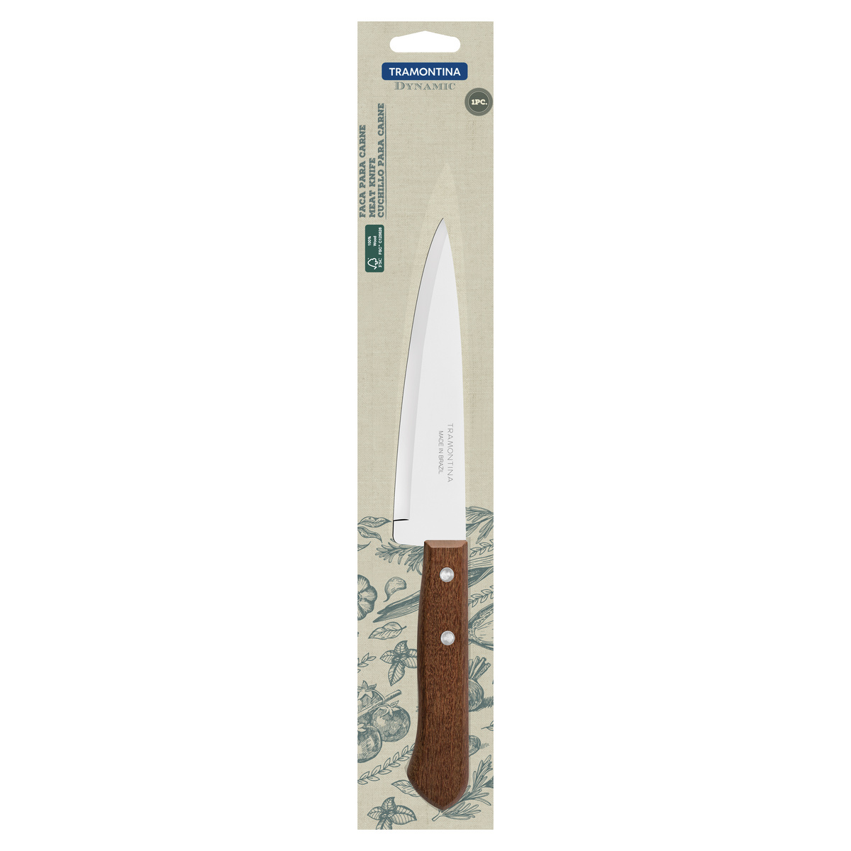 Imagem do produto Tramontina Faca Peixeira e Cozinha Dynamic em Aço Inox 6"