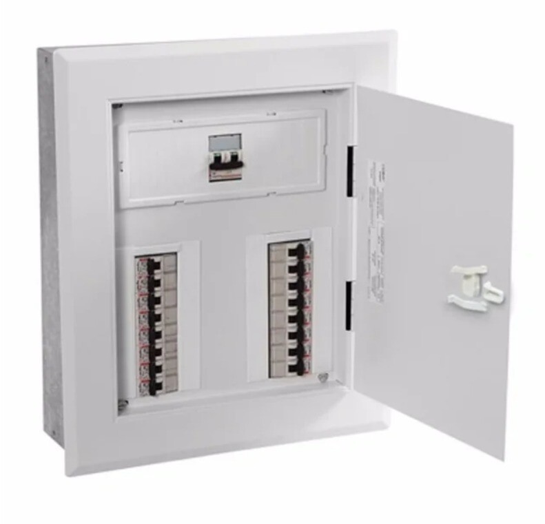 Imagem do produto Pial Cemar Legrand Quadro de Distribuição Universal Metal 16 DIN / 12 NEMA 100A Branco Sobrepor